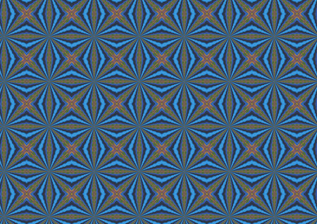 Abstract design colorful geometric Background  With elements of optical illusions の写真素材