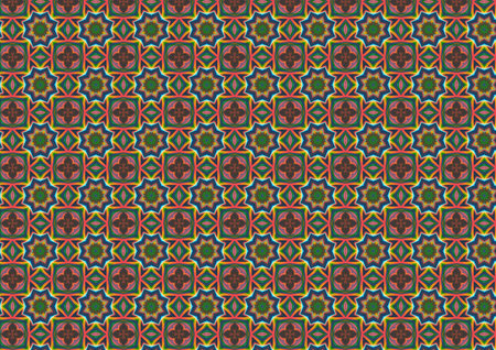 Abstract design colorful geometric Background の写真素材