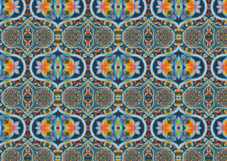 Abstract design colorful geometric Background の写真素材