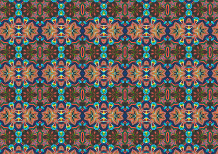 Abstract design colorful geometric Background の写真素材