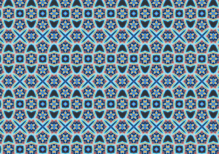 Abstract design colorful geometric Background の写真素材