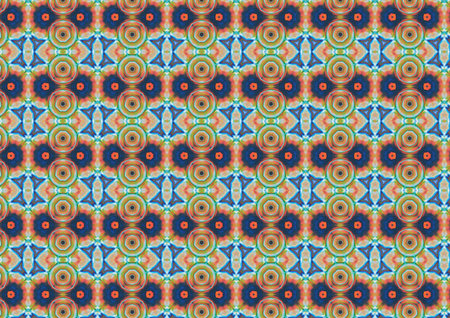 Abstract design colorful geometric Background の写真素材