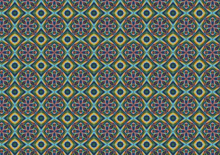 Abstract design colorful geometric Background の写真素材