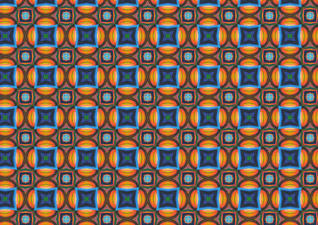 Abstract design colorful geometric Background の写真素材