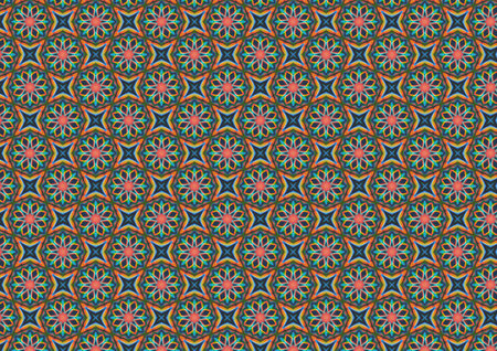 Abstract design colorful geometric Background の写真素材