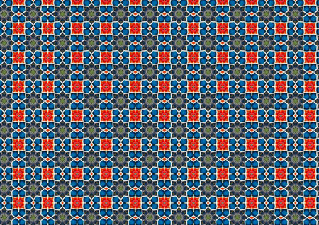 Abstract design colorful geometric Background の写真素材