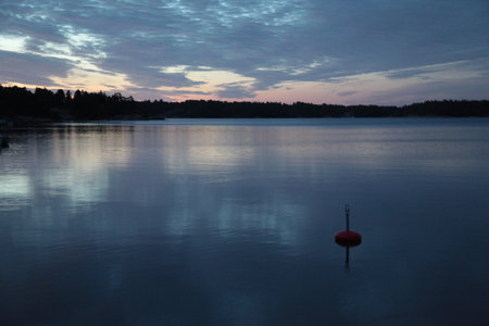 Sunset Bouyの写真素材