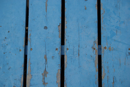 Blue Plankの写真素材