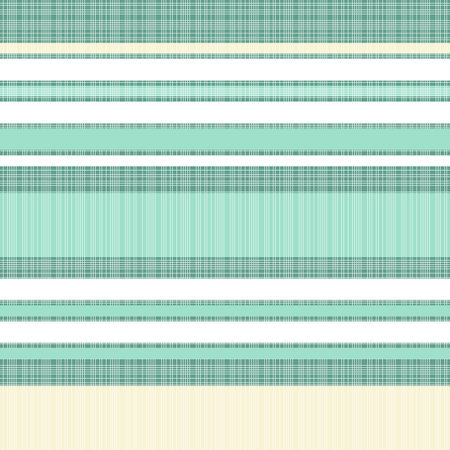 light beige and turquoise stripes on turquoise retro seamless patternのイラスト素材