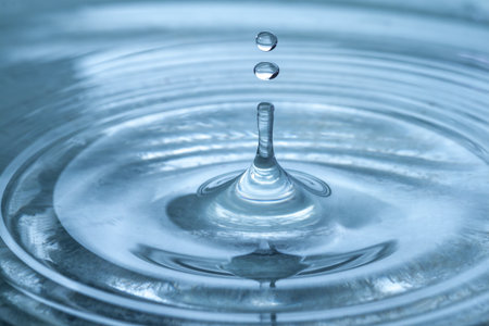 
 drops of water