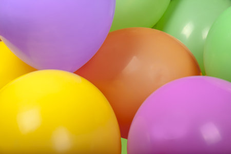 Photo of color balloonsの写真素材