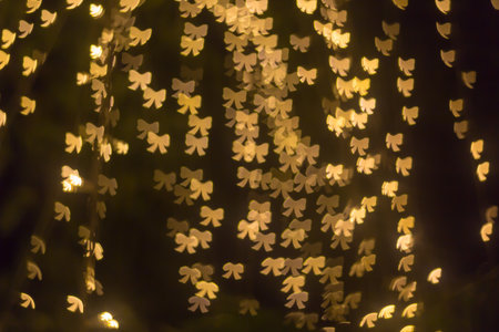 Light blurred bokeh backgroundの写真素材