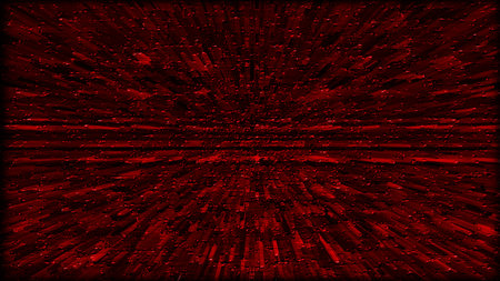 EXPLOSION OF RED PIXEL WALLPAPERの写真素材