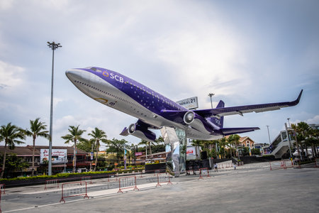 Pattaya, Thailand - May 22, 2019: The Termina 21 ,shopping area of Pattayaのeditorial素材