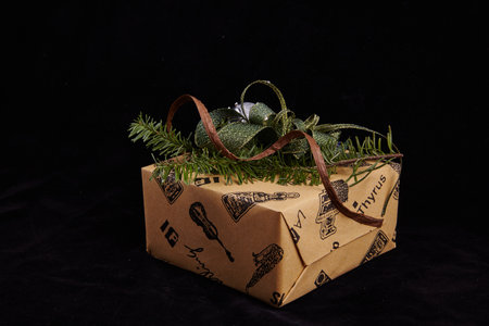 festive gift packing