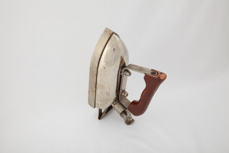 old electric iron of the USSRの写真素材
