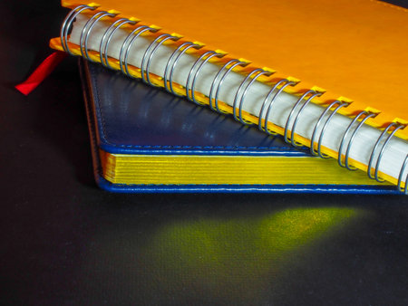 Everyday necessary set for a business man with pen notepad and notebook