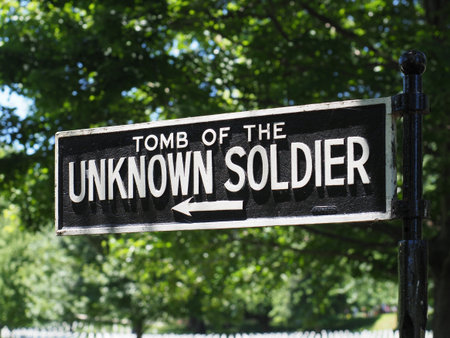 Tomb of the Unkwnown Soldier.の写真素材