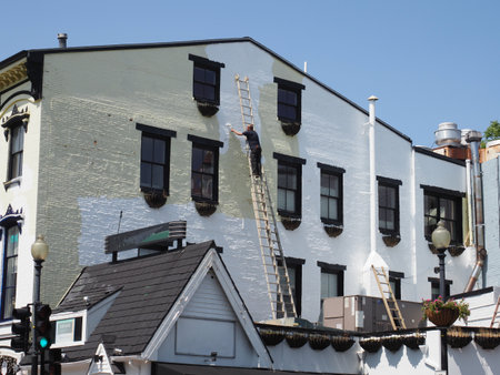 Georgetown painter.のeditorial素材