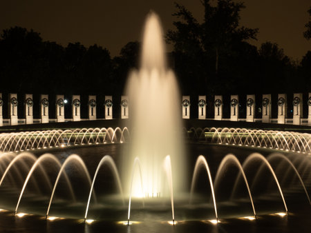 World War II Memorial.のeditorial素材