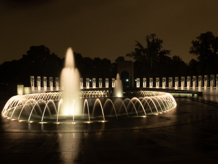 World War II Memorial.のeditorial素材