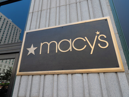 Macys Philly sign.のeditorial素材