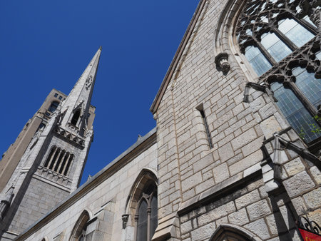 Image of the Masonic Temple in downtown Philadelphia.のeditorial素材