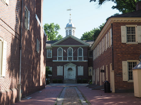 The New Hall Military Museum in Philadelphia.のeditorial素材