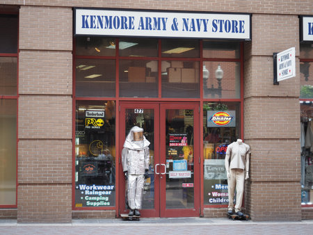 Kenmore Army & Navy Store in downtown Boston.
