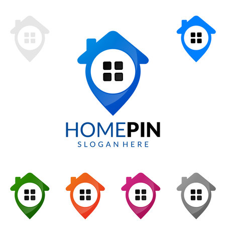 Real estate Vector Logo Design.のイラスト素材