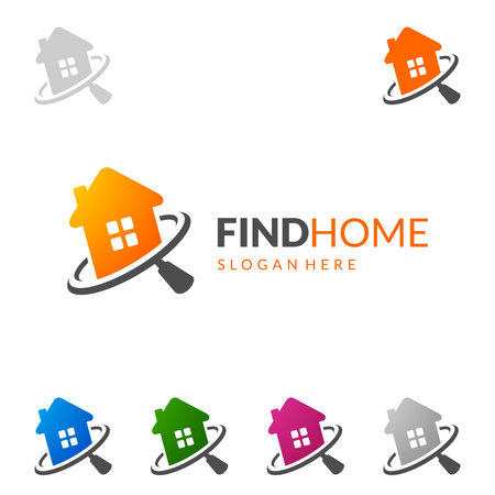 Real estate Vector Logo Design.のイラスト素材