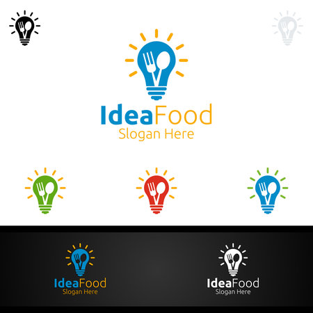 Idea Food  for Menu Restaurant or Cafeのイラスト素材