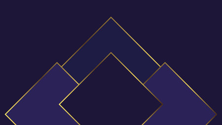 Luxury Purple Paper Cut Background for Poster, Flyer, Vector, Cover Design, Book, CD, Banner and Website Advertisingのイラスト素材