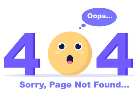 404 Error And Page Not Found Vector Illustration. Lost Connect Problem, Warning Sign, Or Site...
