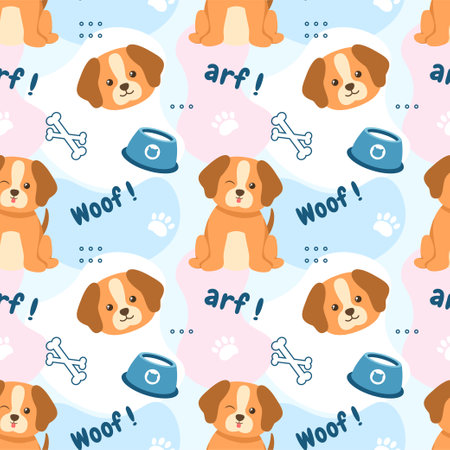 Smile Seamless Pattern Design Illustration with Smiling Character and Happiness Face in Template Hand Drawn Flat Cartoonのイラスト素材