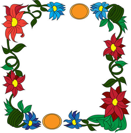 frame colorのイラスト素材
