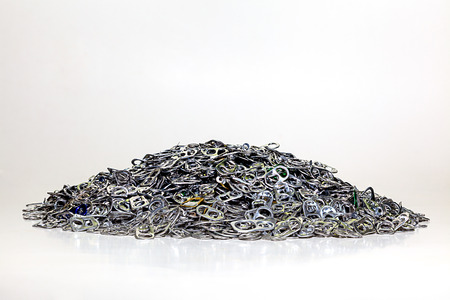 an the table full of pulls, yellow and gray and green onesの写真素材