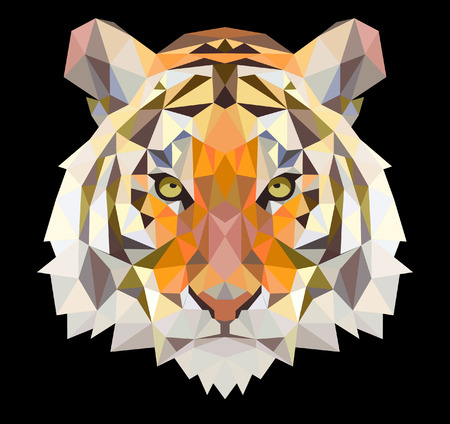 Head of Tigerのイラスト素材
