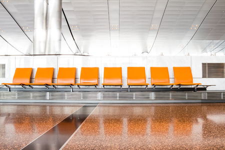 in an corridor there is a waiting roomのeditorial素材