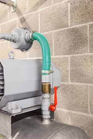 in the technical area, there are boosters for the water pipes of the building