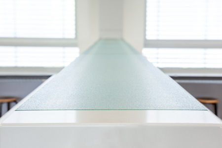 university lab study room for scientes in a large buildingの写真素材