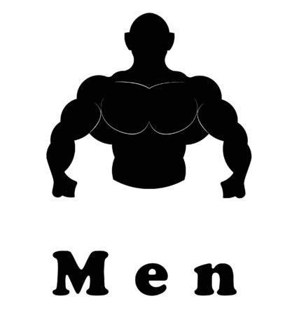 A sign for the toilet, both male and female as Genderのイラスト素材