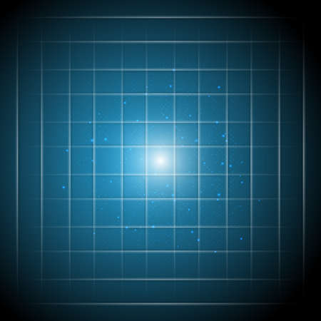 Abstract background blue line technology and vector illustrationのイラスト素材
