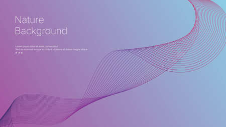 Elegant Background Wavyのイラスト素材