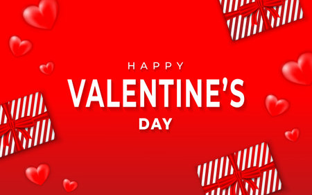 Valentines day sale background template. Vector illustration. Wallpaper, flyers, invitation, posters, brochure, banners.のイラスト素材