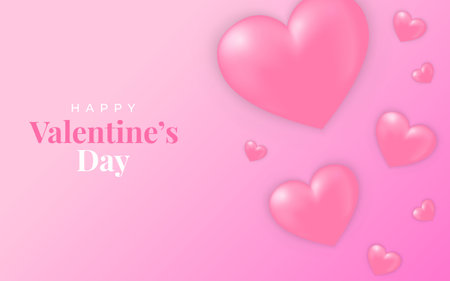 Valentines day sale background template. Vector illustration. Wallpaper, flyers, invitation, posters, brochure, banners.のイラスト素材