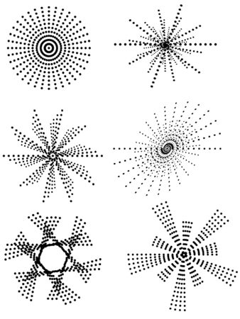 six element design for design; clip-artのイラスト素材