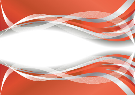 Vector abstract red background; clip-artのイラスト素材