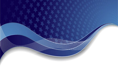 Vector blue template with star; clip-artのイラスト素材