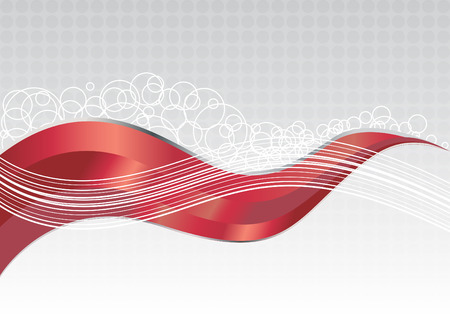 Vector abstract red background; clip-artのイラスト素材